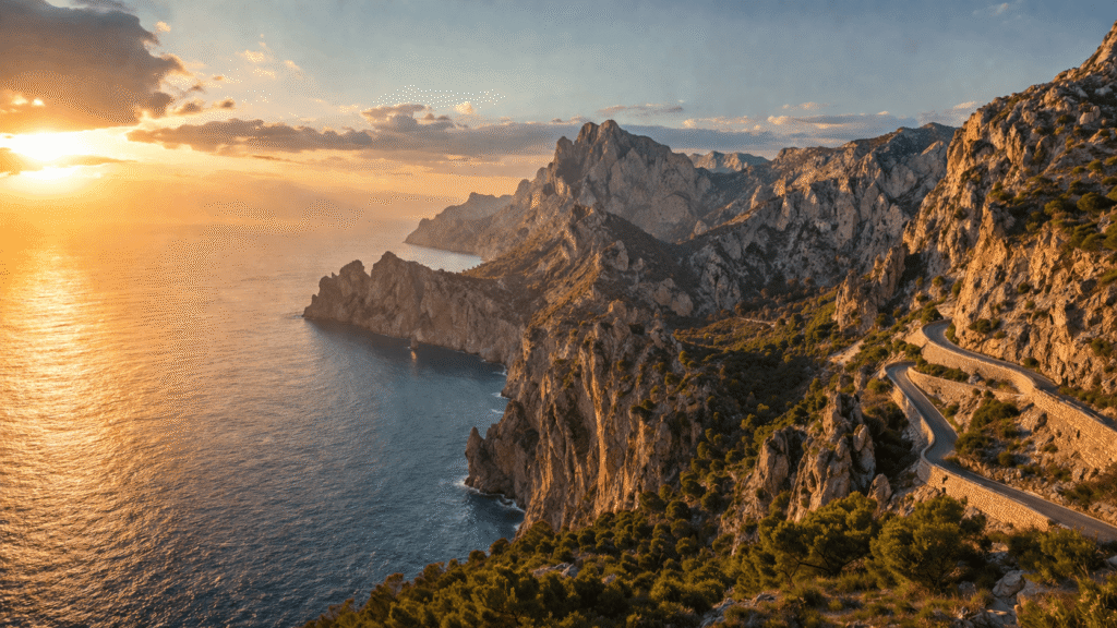 Serra de Tramuntana mountain Mallorca