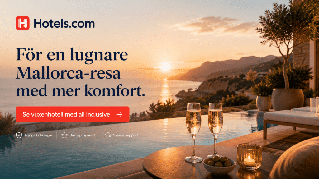 Reklam 2 Adults only-hotell och premium all inclusive