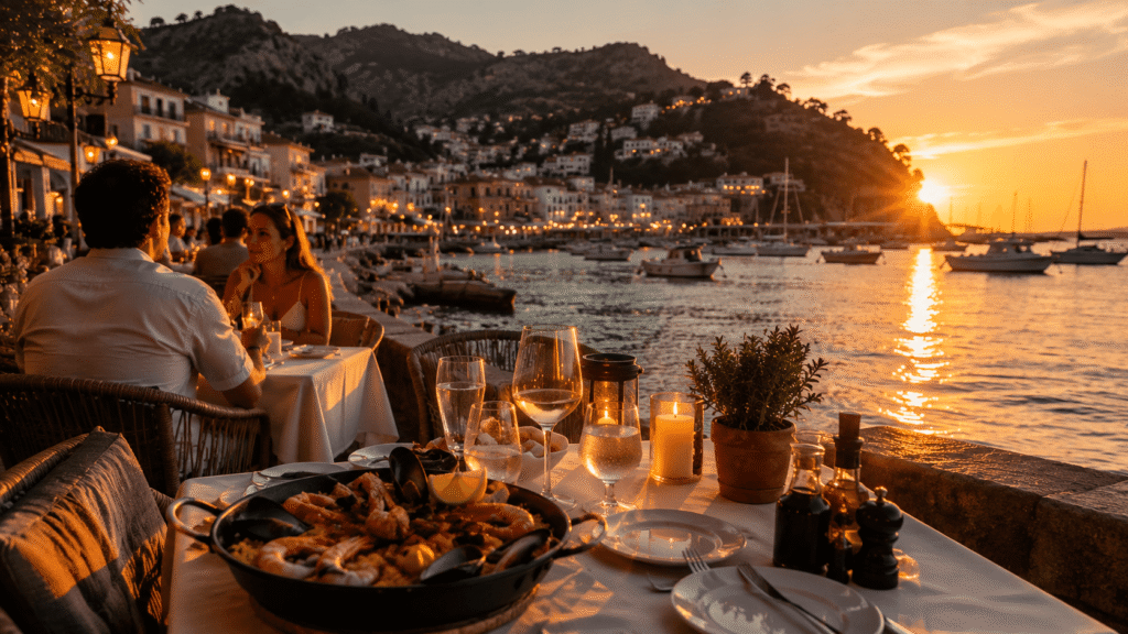 Restauranger med havsutsikt Mallorca